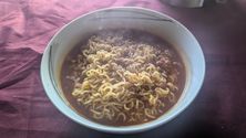 cooked Kangshifu Tomato Beef Noodles